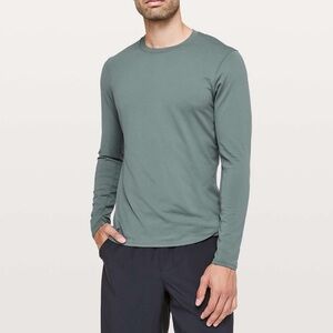 Lululemon Drysense Mesh Long Sleeve in Sea Teal